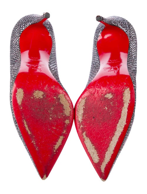 Christian Louboutin Glitter Accents Pumps