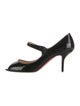 Christian Louboutin Patent Leather D'Orsay Pumps