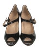 Christian Louboutin Patent Leather D'Orsay Pumps
