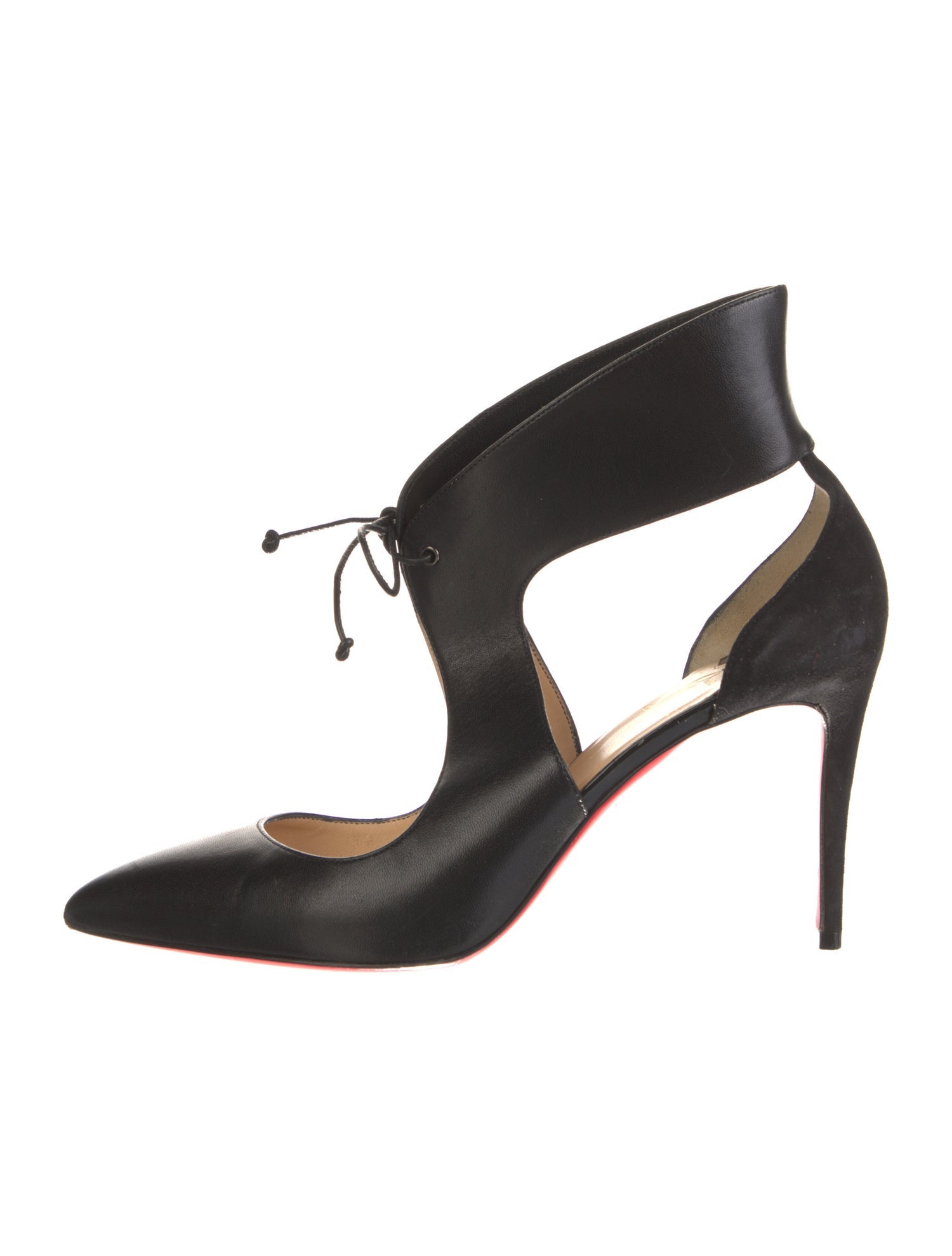 Christian Louboutin Leather D'Orsay Pumps