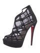 Christian Louboutin Mesh Mesh Accents Pumps