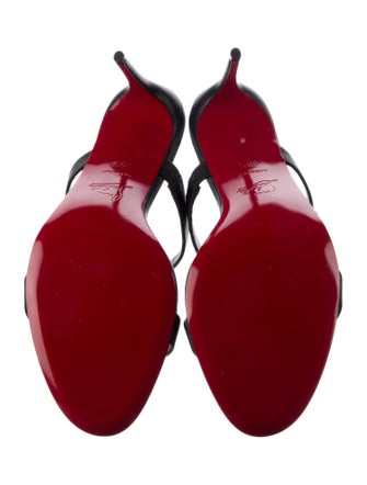 Christian Louboutin Leather Slides