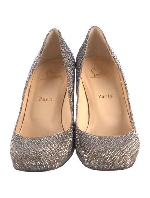 Christian Louboutin Glitter Accents Pumps