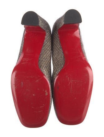 Christian Louboutin Glitter Accents Pumps