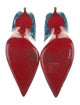 Christian Louboutin Patent Leather Printed Pumps