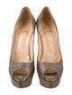 Christian Louboutin Glitter Glitter Accents Pumps