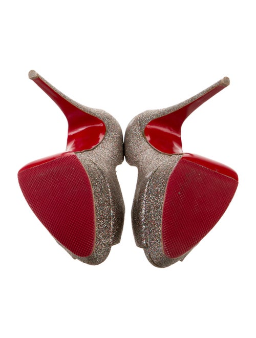 Christian Louboutin Glitter Glitter Accents Pumps