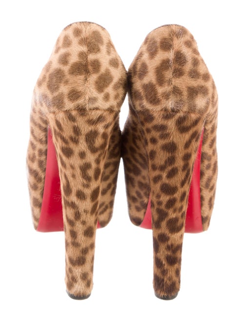 Christian Louboutin Ponyhair Animal Print Pumps