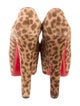 Christian Louboutin Ponyhair Animal Print Pumps