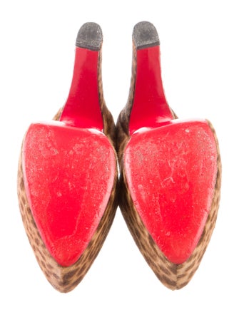 Christian Louboutin Ponyhair Animal Print Pumps