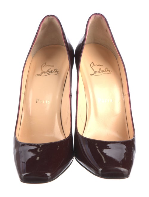 Christian Louboutin Particule 100 Patent Leather Pumps