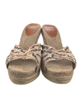 Christian Louboutin Animal Print Espadrilles