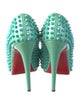 Christian Louboutin Spike Accents Patent Leather Pumps