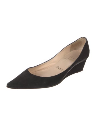 Christian Louboutin Suede Pumps