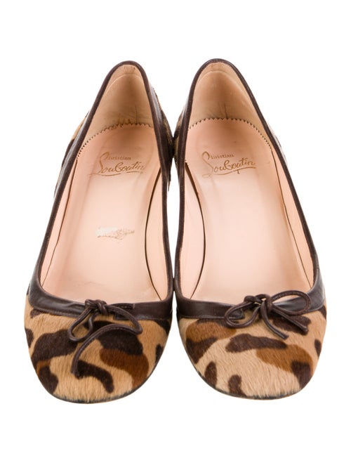 Christian Louboutin Ponyhair Animal Print Pumps
