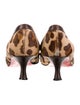 Christian Louboutin Ponyhair Animal Print Pumps