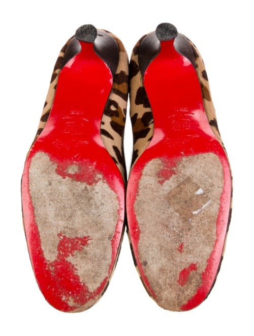 Christian Louboutin Ponyhair Animal Print Pumps