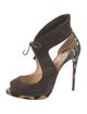 Christian Louboutin Suede Sandals