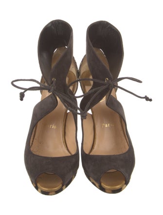 Christian Louboutin Suede Sandals