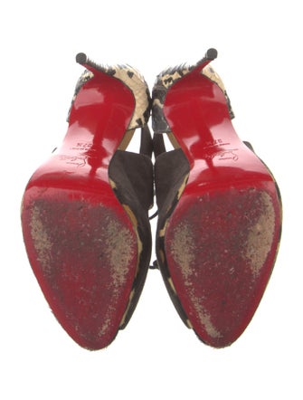 Christian Louboutin Suede Sandals