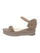 Christian Louboutin Spike Accents Studded Accents Espadrilles