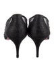 Christian Louboutin Mesh Crystal Embellishments Pumps