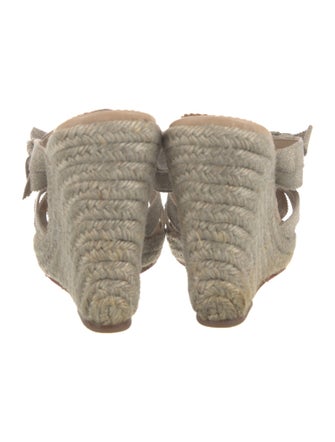 Christian Louboutin Bow Accents Espadrilles