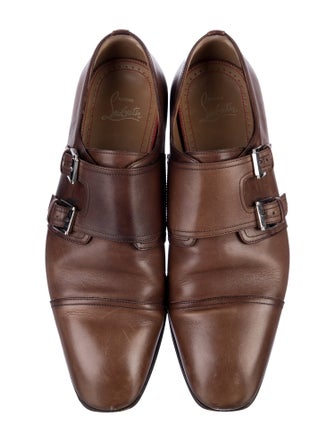 Christian Louboutin Leather Monk Straps