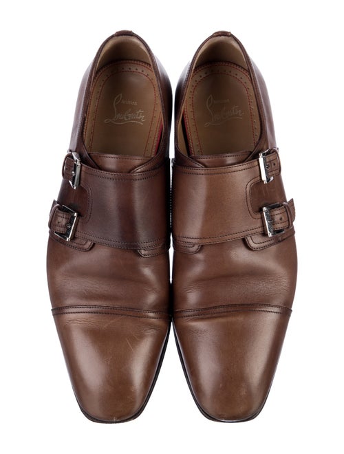 Christian Louboutin Leather Monk Straps