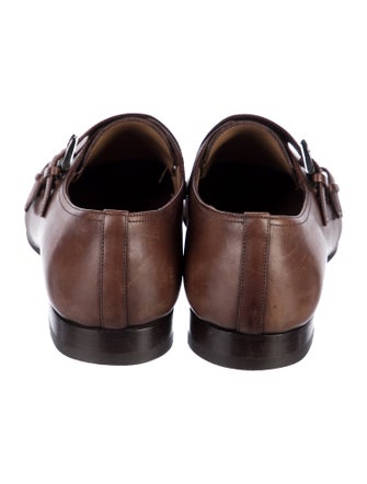 Christian Louboutin Leather Monk Straps