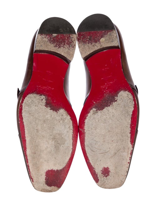 Christian Louboutin Leather Monk Straps