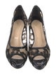 Christian Louboutin Lace Lace Pattern Pumps