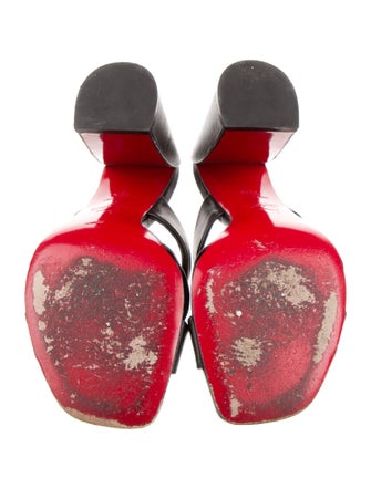 Christian Louboutin Leather Slides