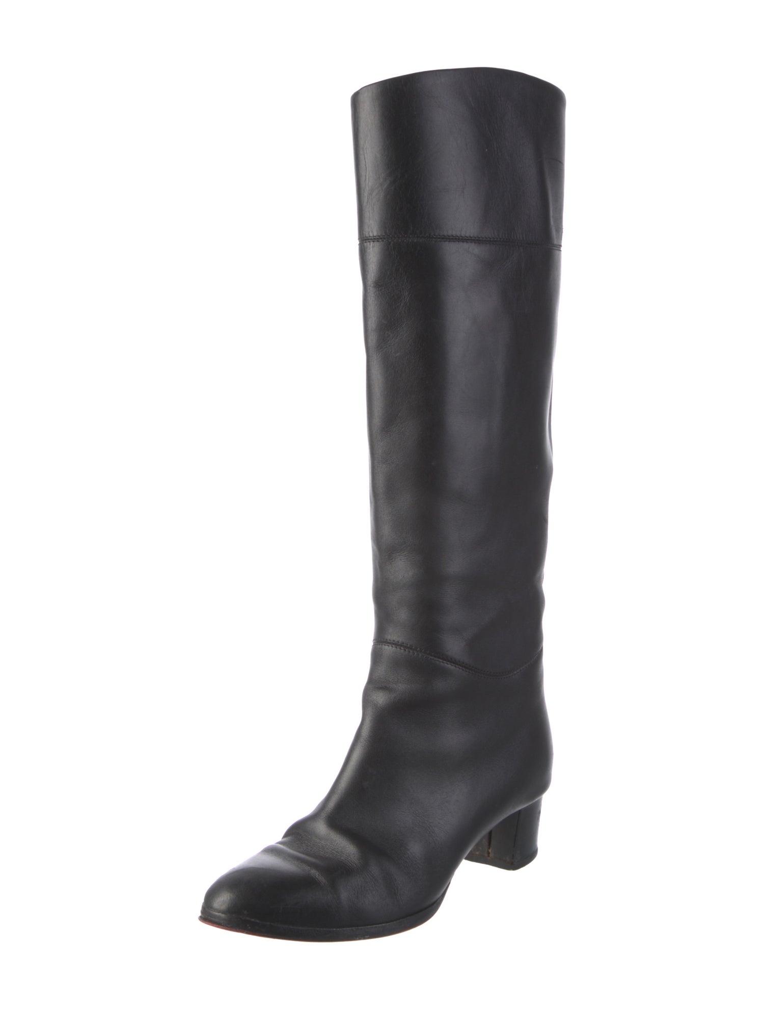 Christian Louboutin Leather Riding Boots