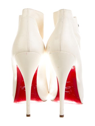 Christian Louboutin Leather Lace-Up Boots