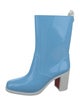 Christian Louboutin Spike Accents Rubber Rain Boots