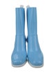 Christian Louboutin Spike Accents Rubber Rain Boots