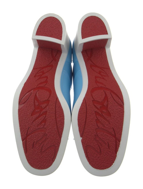 Christian Louboutin Spike Accents Rubber Rain Boots