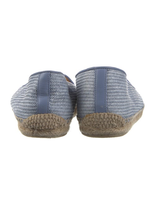 Christian Louboutin Leather Animal Print Espadrilles