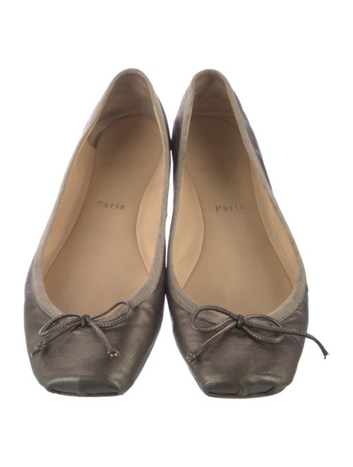 Christian Louboutin Leather Ballet Flats