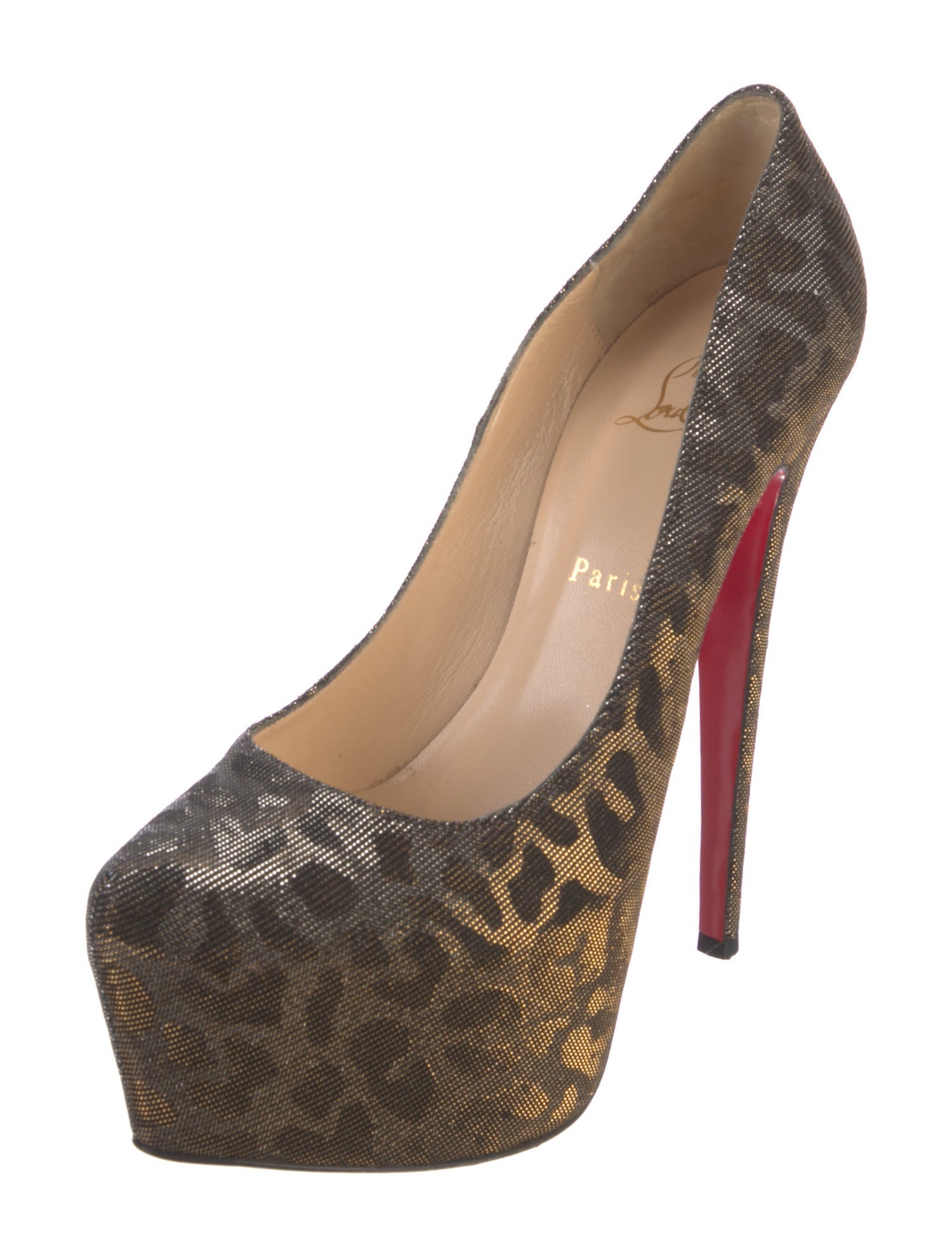 Christian Louboutin Animal Print Pumps