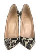 Christian Louboutin Patent Leather Printed Pumps