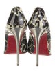 Christian Louboutin Patent Leather Printed Pumps