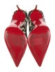 Christian Louboutin Patent Leather Printed Pumps