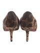 Christian Louboutin Ponyhair Animal Print Pumps