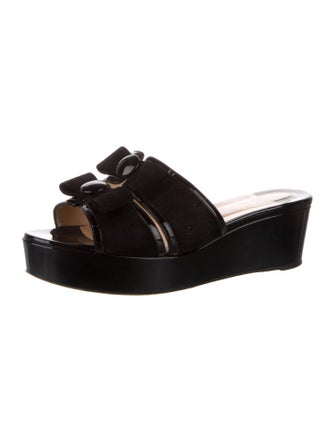 Christian Louboutin Patent Leather Slides