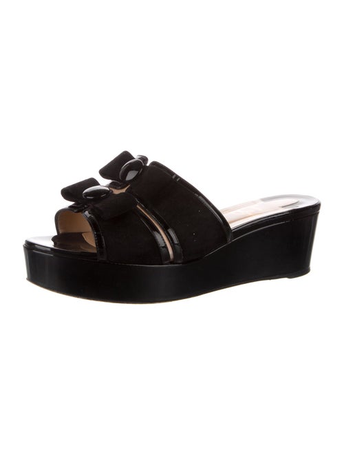 Christian Louboutin Patent Leather Slides