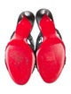 Christian Louboutin Multitaski Leather Slides