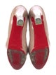 Christian Louboutin Patent Leather Crystal Embellishments Pumps