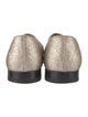 Christian Louboutin Glitter Grosgrain Trim Loafers